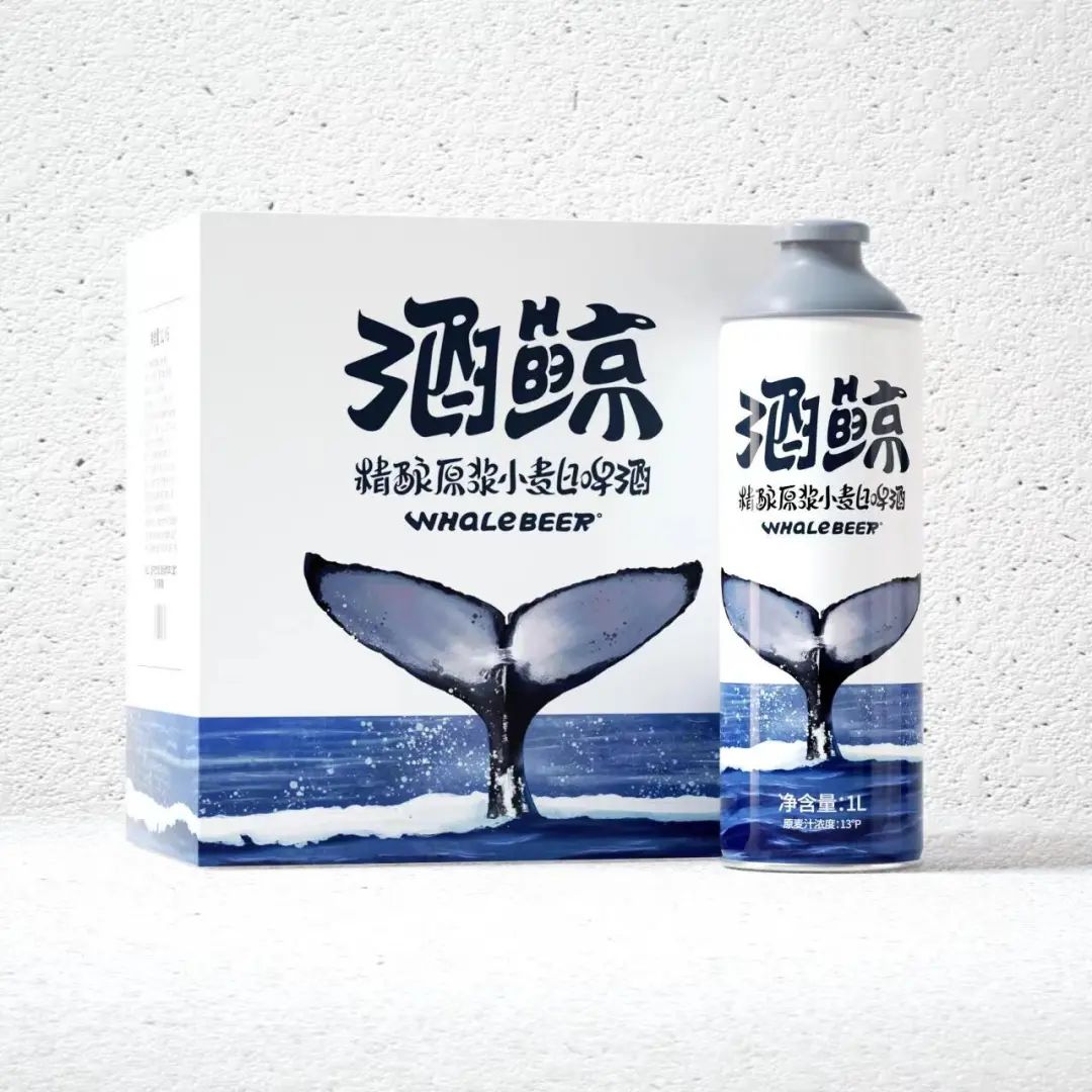 白鲸1987原浆13°P高度白啤酒